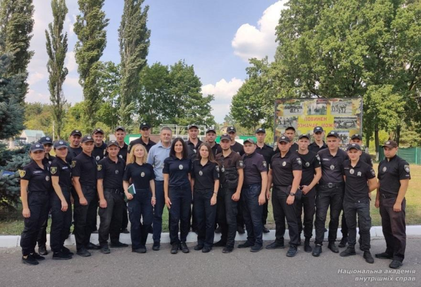 Практичне навчання слухачів Київського центру первинної професійної підготовки «Академія поліції» Фото 3