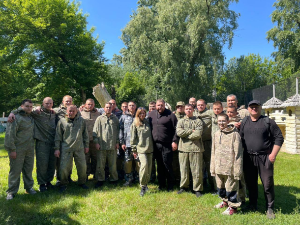 Турнір з «Пейнтболу» з представниками поліції особливого призначення Фото 4