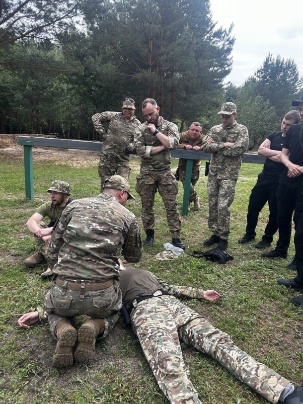 Групове практичне заняття з тактичної підготовки на полігоні НАВС Фото 4