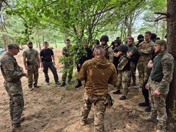 Групове практичне заняття з тактичної підготовки на полігоні НАВС Фото 1