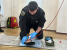 Практичне відкрите заняття з алгоритмів надання першої домедичної допомоги