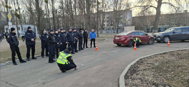 Дії патрульного при прибутті на місце ДТП Фото 1