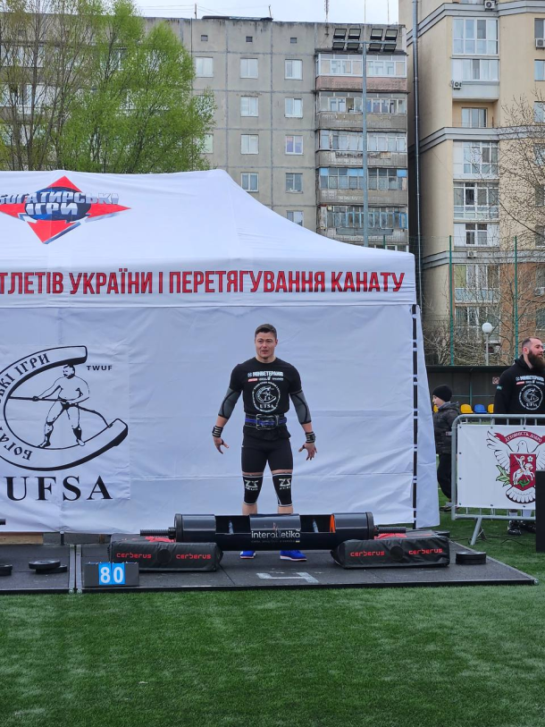 1 етап кубку України з богатирського багатоборства серед ветеранів Фото 1
