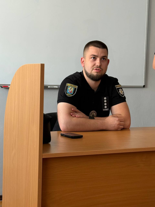 Практичне заняття з майбутніми оперуповноваженими Фото 1