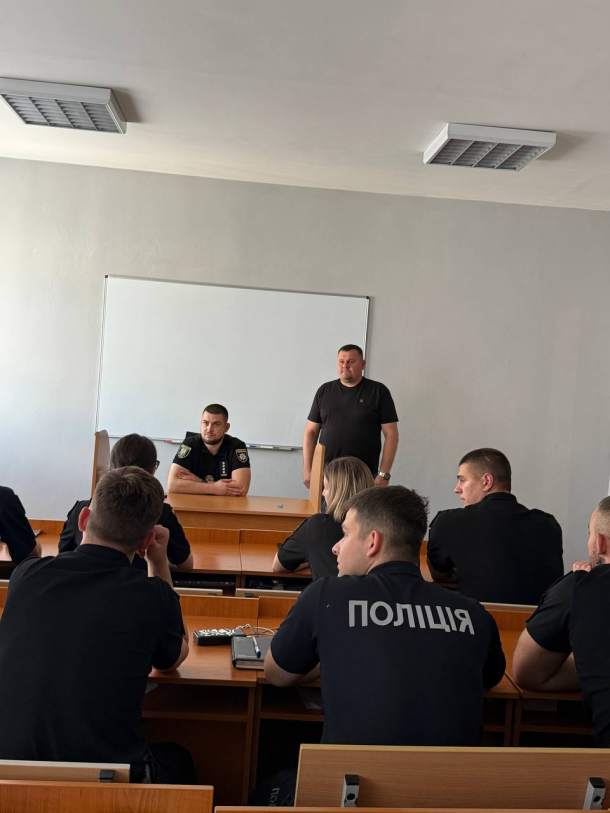 Практичне заняття з майбутніми оперуповноваженими Фото 1